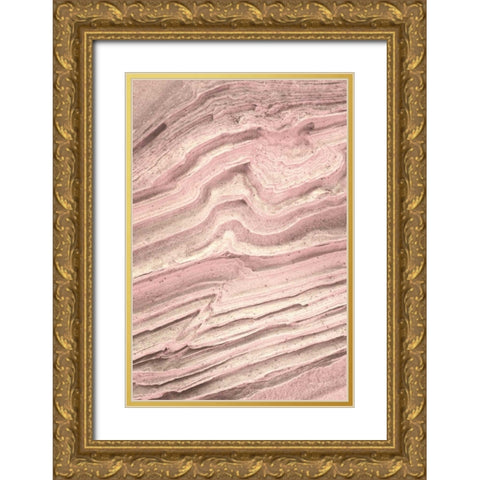 Coyote Buttes IV Blush Gold Ornate Wood Framed Art Print with Double Matting by Majchrowicz, Alan
