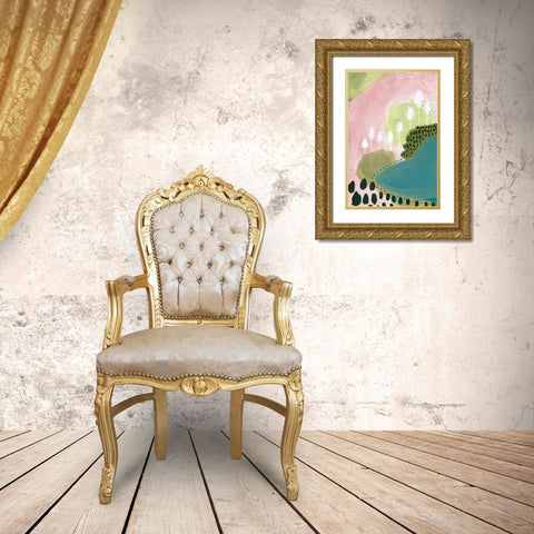 Abundance I Gold Ornate Wood Framed Art Print with Double Matting by Mack, Lynn