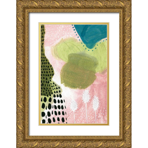 Abundance II Gold Ornate Wood Framed Art Print with Double Matting by Mack, Lynn