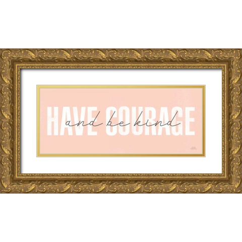 Morning Affirmations I Panel Gold Ornate Wood Framed Art Print with Double Matting by Marshall, Laura