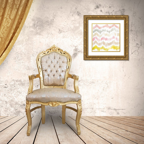 Colors of the Wind III Gold Ornate Wood Framed Art Print with Double Matting by Rice, Kristy