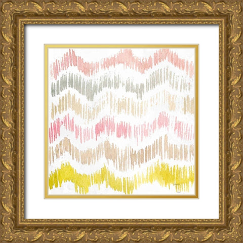 Colors of the Wind III Gold Ornate Wood Framed Art Print with Double Matting by Rice, Kristy