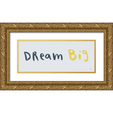 Scandy Baby Light XII Gold Ornate Wood Framed Art Print with Double Matting by Averinos, Melissa