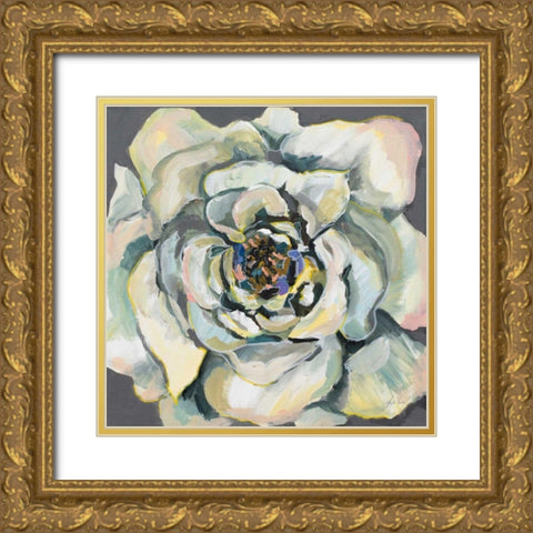 Bloom I Gold Ornate Wood Framed Art Print with Double Matting by Vertentes, Jeanette