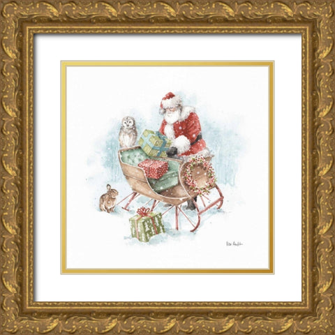 Magical Holidays II Gold Ornate Wood Framed Art Print with Double Matting by Audit, Lisa
