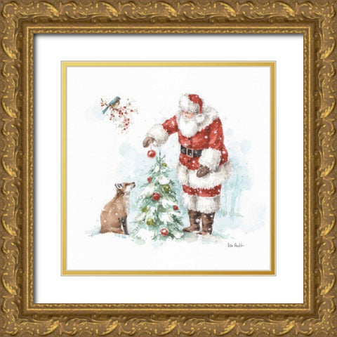 Magical Holidays V Gold Ornate Wood Framed Art Print with Double Matting by Audit, Lisa