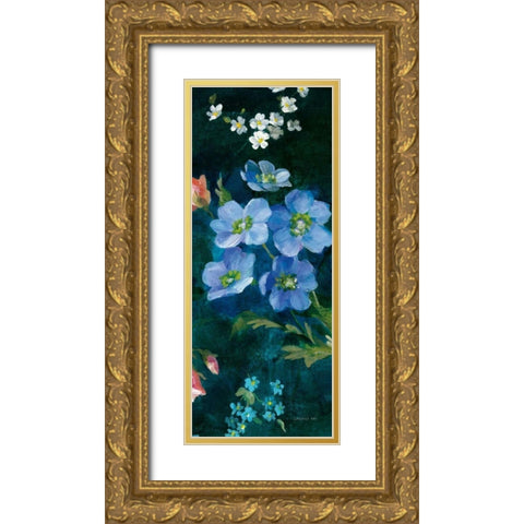 Abbey Garden III Gold Ornate Wood Framed Art Print with Double Matting by Nai, Danhui