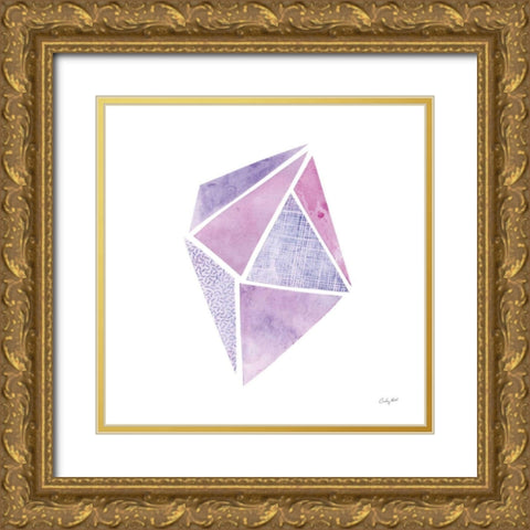 Shine VI Gold Ornate Wood Framed Art Print with Double Matting by Prahl, Courtney