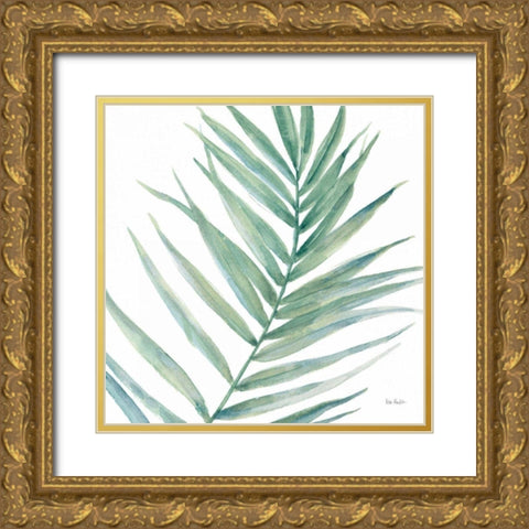 Tropical Blush IX BG Gold Ornate Wood Framed Art Print with Double Matting by Audit, Lisa