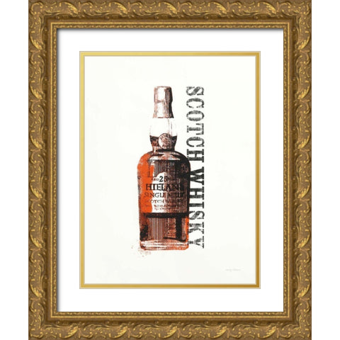 Scotch Gold Ornate Wood Framed Art Print with Double Matting by Tillmon, Avery