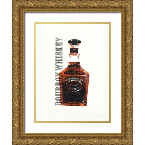 Bourbon Gold Ornate Wood Framed Art Print with Double Matting by Tillmon, Avery