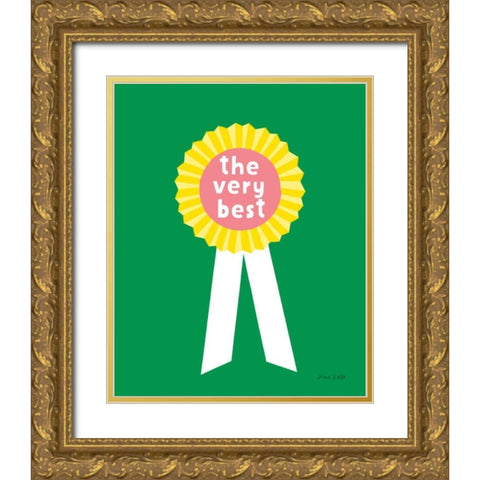 Very Best Award Gold Ornate Wood Framed Art Print with Double Matting by Kelle, Ann