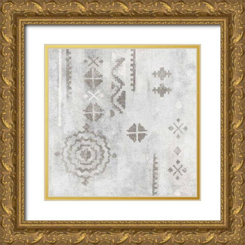 Scandanavian Mood IV Silver Gold Ornate Wood Framed Art Print with Double Matting by Vassileva, Silvia