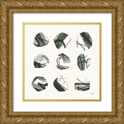 Tempest I Gold Ornate Wood Framed Art Print with Double Matting by Hershey, Moira