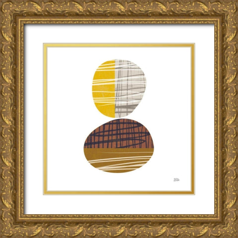 In Good Company I Gold Ornate Wood Framed Art Print with Double Matting by Averinos, Melissa