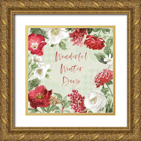 Rustic Season II Gold Ornate Wood Framed Art Print with Double Matting by Grove, Beth