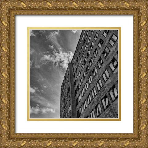 Urban Scene V Gold Ornate Wood Framed Art Print with Double Matting by Eichman, Andre