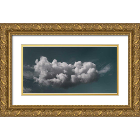 Clouds I Gold Ornate Wood Framed Art Print with Double Matting by Eichman, Andre