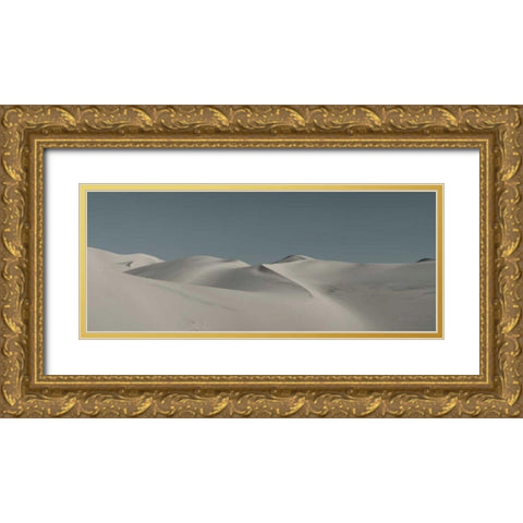Sand Dunes V Gold Ornate Wood Framed Art Print with Double Matting by Eichman, Andre