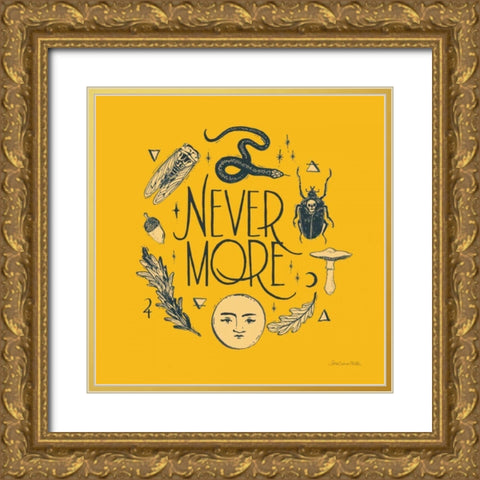 Something Wicked VI Gold Ornate Wood Framed Art Print with Double Matting by Miller, Sara Zieve
