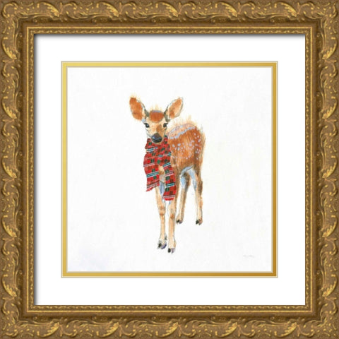 Into the Woods in Style III Gold Ornate Wood Framed Art Print with Double Matting by Adams, Emily