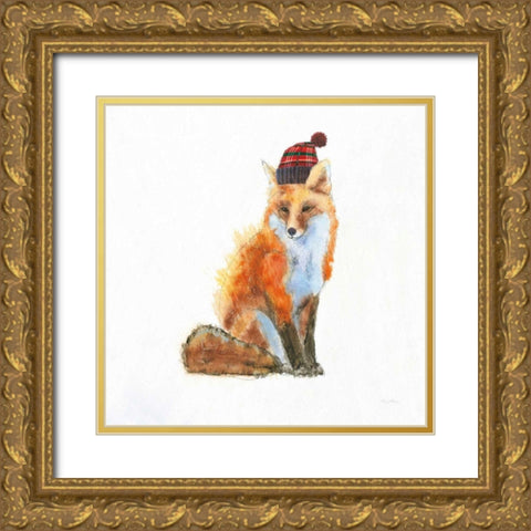 Into the Woods IV in Style Gold Ornate Wood Framed Art Print with Double Matting by Adams, Emily
