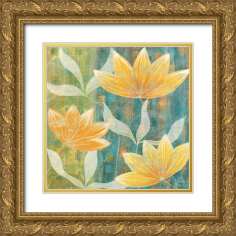 Waitin for summer Gold Ornate Wood Framed Art Print with Double Matting by Adams, Sarah