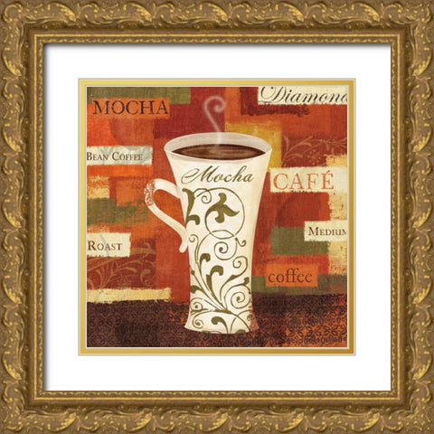 World Flavor II Gold Ornate Wood Framed Art Print with Double Matting by Charron, Veronique