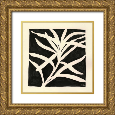 Growing Gold Ornate Wood Framed Art Print with Double Matting by Hershey, Moira