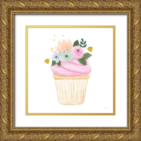 Lets Chase Rainbows XXI Gold Ornate Wood Framed Art Print with Double Matting by Jackson, Jenaya