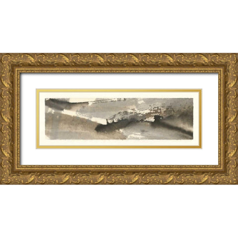 Brushscape II Gold Ornate Wood Framed Art Print with Double Matting by Paschke, Chris