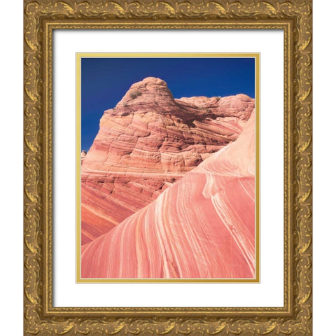 Coyote Buttes I Blush Gold Ornate Wood Framed Art Print with Double Matting by Majchrowicz, Alan
