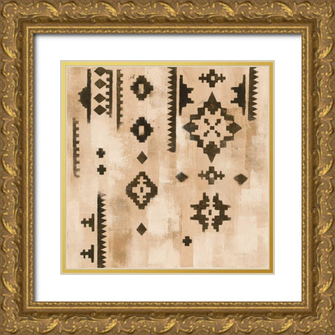 Scandanavian Mood III Clay Gold Ornate Wood Framed Art Print with Double Matting by Vassileva, Silvia