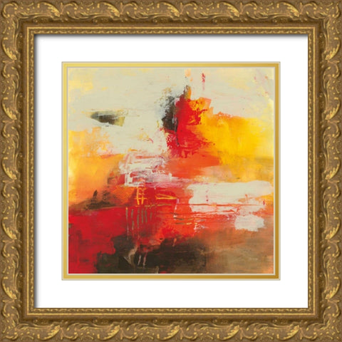 Change of Season Gold Ornate Wood Framed Art Print with Double Matting by Griggs, Jan