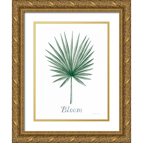 Botanic Inspiration II Gold Ornate Wood Framed Art Print with Double Matting by Snowdon, Alexandra