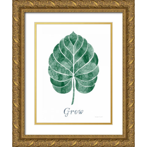 Botanic Inspiration III Gold Ornate Wood Framed Art Print with Double Matting by Snowdon, Alexandra