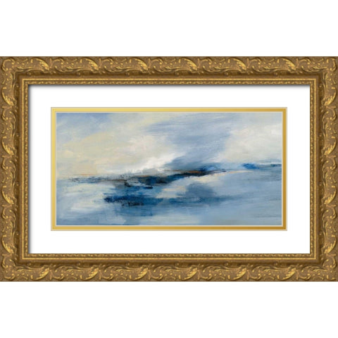 Atmosphere Gold Ornate Wood Framed Art Print with Double Matting by Vassileva, Silvia