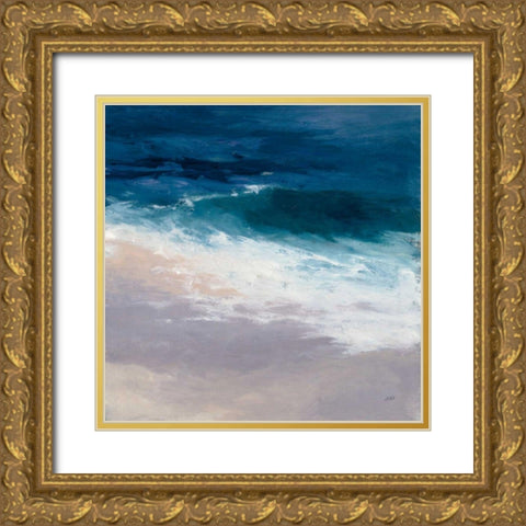 Evening Tide Gold Ornate Wood Framed Art Print with Double Matting by Purinton, Julia