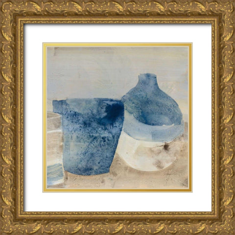 Kitchen Still Life Crop I Gold Ornate Wood Framed Art Print with Double Matting by Hristova, Albena