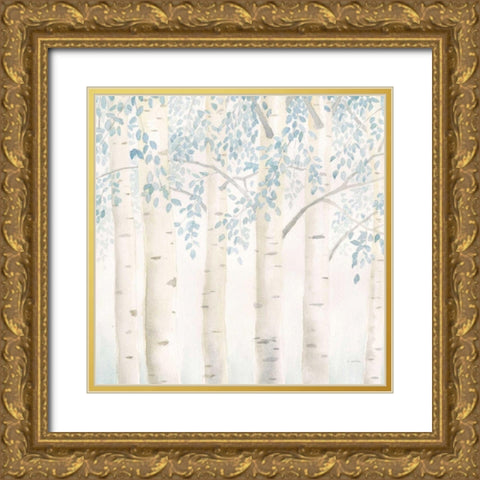 Fresh Forest Crop II Gold Ornate Wood Framed Art Print with Double Matting by Wiens, James