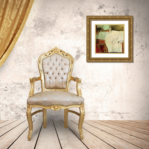 Study No. 126 Gold Ornate Wood Framed Art Print with Double Matting by Anderson, CJ