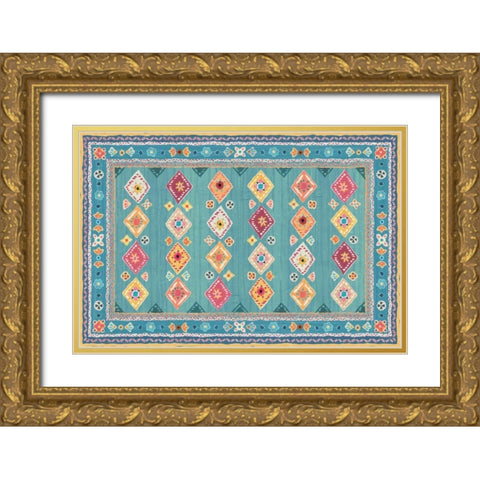 My Bohemian Life XIII Gold Ornate Wood Framed Art Print with Double Matting by Brissonnet, Daphne