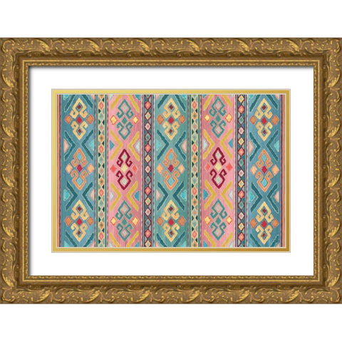 My Bohemian Life XV Gold Ornate Wood Framed Art Print with Double Matting by Brissonnet, Daphne