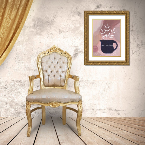 Sweet Love III Gold Ornate Wood Framed Art Print with Double Matting by Mack, Lynn