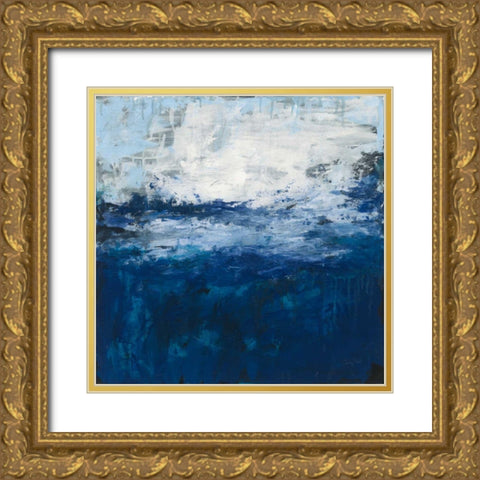 Seaside Escape I Gold Ornate Wood Framed Art Print with Double Matting by Prahl, Courtney