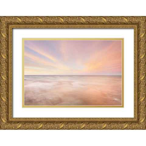Lake Superior Sky I Gold Ornate Wood Framed Art Print with Double Matting by Majchrowicz, Alan