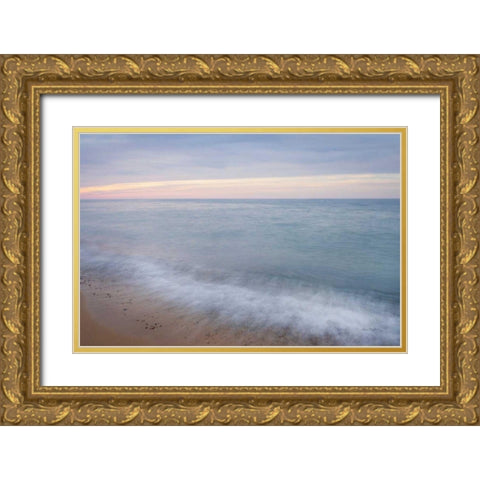 Lake Superior Sky V Gold Ornate Wood Framed Art Print with Double Matting by Majchrowicz, Alan
