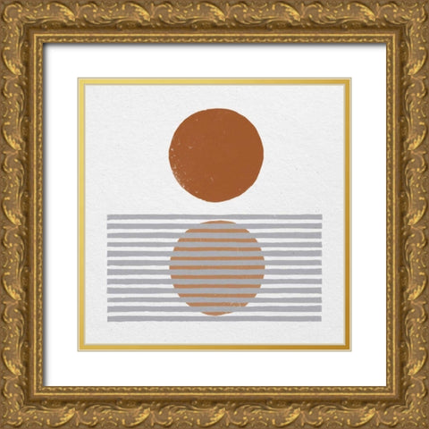 Reflection I Gold Ornate Wood Framed Art Print with Double Matting by Hershey, Moira