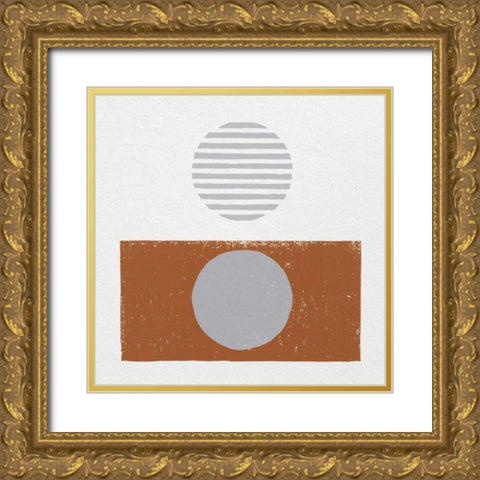 Reflection II Gold Ornate Wood Framed Art Print with Double Matting by Hershey, Moira