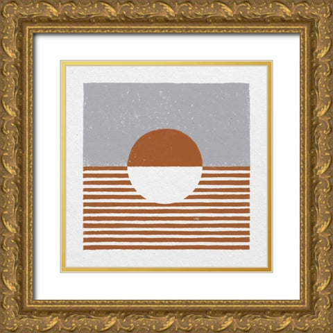 Reflection IV Gold Ornate Wood Framed Art Print with Double Matting by Hershey, Moira
